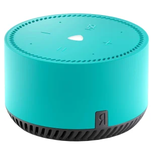 Умная колонка Яндекс Станция Лайт с Алисой, бирюзовый мята